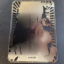Goddess Story Gold METAL Card - Maiden Party - Serial Number #/200! Hinata Anime - Image 5