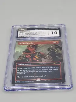 MTG Stranglehold D&D Secret Lair Foil Borderless Art CGC 10 Gem Mint Card #1804 - Image 5