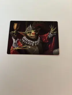 Krenko, Baron of Tin Street - GOLD STAMPED ART CARD - Magic the Gathering MTG - Image 1