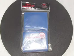 100 ULTRA PRO Glossy BLUE DECK PROTECTORS CARD SLEEVES MTG 2011 - Image 1