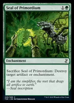 Seal of Primordium ~ Time Spiral Remastered [ NearMint ] [ Magic MTG ] - Image 1