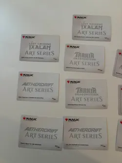 MTG: Magic the Gathering BIG ART SERIES LOT OF 13 CARDS MULTIPLE SETS - Image 5