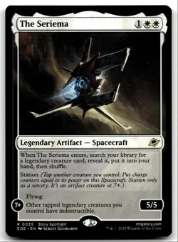 #35 The Seriema NM 2025 MTG Edge of Eternities R - Image 1