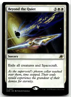 #7 Beyond the Quiet NM 2025 MTG Edge of Eternities R - Image 1