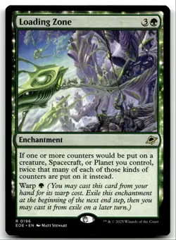 #196 Loading Zone NM 2025 MTG Edge of Eternities R - Image 1