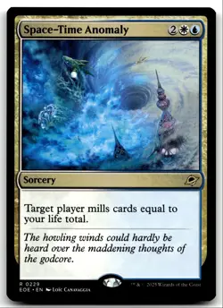 #229 Space-Time Anomaly NM 2025 MTG Edge of Eternities R - Image 1