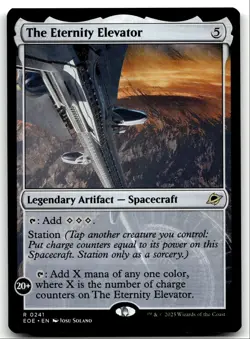 #241 The Eternity Elevator NM 2025 MTG Edge of Eternities R - Image 1