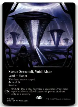 #284 Susur Secundi, Void Altar NM Borderless 2025 MTG Edge of Eternities M - Image 1