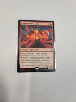 X 1 Emberwilde Captain NM Commander Legends 175 MTG Magic The Gathering - Image 1