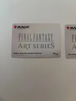 MTG: Magic the Gathering Final Fantasy Dion & Shadow GOLD STAMP ART SERIES - Image 2