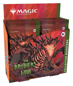 Authentic MTG Magic the Gathering The Brother's War English Collector Booster - Image 1
