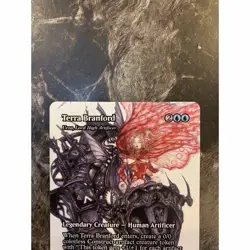 MTG Terra Branford English Final Fantasy Urza Variant Play Booster NM - Image 2