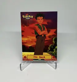 TV4 Brock - TV Animation Edition - Pokemon Topps Card - Image 1