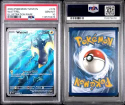Pokemon - Wattrel 178/167 - Twilight Masquerade IR - PSA 10 GEM MT - Image 3