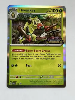 Pokemon Twilight Masquerade Stamped Pre-Release 115 116 117 118 Promo Set SVP - Image 2