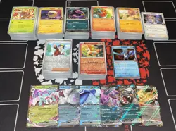 Huge Pokemon TCG Destined Rivals Lot of 600+ Cards w/ EX/Holo/Reverse Holos! - Image 1