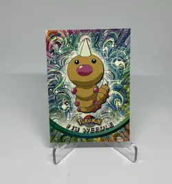 Weedle #13 Pokemon 1999 Topps TV Animation Edition Series - Image 1