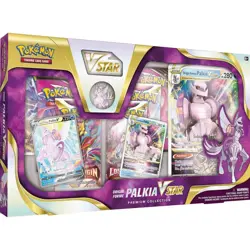 Pokemon TCG: Origin Forme Palkia VSTAR Premium Collection (2 Etched Foil Prom... - Image 1