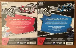 1 EACH Pokemon Scarlet & Violet BLACK BOLT & WHITE FLARE BINDER COLLECTION - Image 2