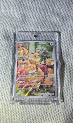 Eevee - 188/167 - Pokemon Twilight Masquerade Illustration Rare VLP - Image 1