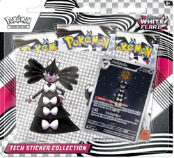 Pokemon Black Bolt & White Flare Tech Sticker (SET of x2) - Image 2