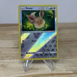 Eevee 104/156 Rev Reverse Holo SM Ultra Prism Pokemon NM - Image 1