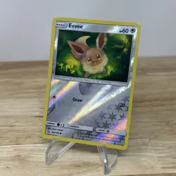 Eevee 104/156 Rev Reverse Holo SM Ultra Prism Pokemon NM - Image 2