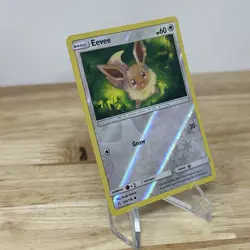 Eevee 104/156 Rev Reverse Holo SM Ultra Prism Pokemon NM - Image 3