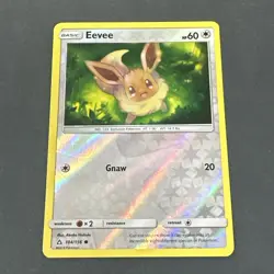 Eevee 104/156 Rev Reverse Holo SM Ultra Prism Pokemon NM - Image 4