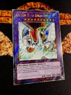 YUGIOH • CYBER END DRAGON • PLATINUM SECRET RARE • RA03-EN156 • 1st EDITION • NM - Image 4