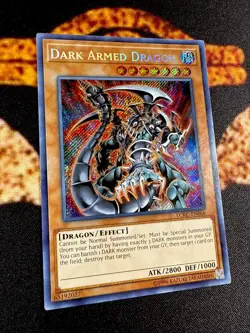 🔥YUGIOH • DARK ARMED DRAGON • SECRET RARE • LCKC-EN068 • UNLIMITED • VLP🔥 - Image 4
