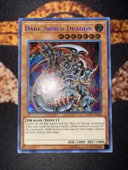 🔥YUGIOH • DARK ARMED DRAGON • SECRET RARE • LCKC-EN068 • UNLIMITED • VLP🔥 - Image 5