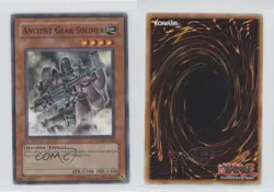 Ancient Gear Soldier 1st Ed. YuGiOh Machine Re-Volt Structure Deck 2007 3c7 - Image 3