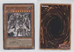 Ancient Gear Golem 1st Ed. YuGiOh Machine Re-Volt Structure Deck 2007 0rq9 - Image 3