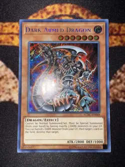 🔥YUGIOH • DARK ARMED DRAGON • SECRET RARE • LCKC-EN068 • UNLIMITED • NM🔥 - Image 5