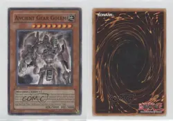 Ancient Gear Golem 1st Ed. YuGiOh Machine Re-Volt Structure Deck 2007 00jz - Image 3