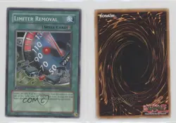Limiter Removal 1st Ed. YuGiOh Machine Re-Volt Structure Deck #SD10-EN025 0yj1 - Image 3