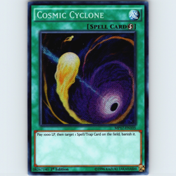 Yugioh Cosmic Cyclone MP17-EN105 1st Edition Secret Rare Holo - NM 💎 - Image 1