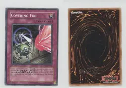 Covering Fire 1st Ed. YuGiOh Machine Re-Volt Structure Deck #SD10-EN036 00q0 - Image 3
