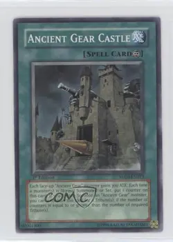 Ancient Gear Castle 1st Ed. YuGiOh Machine Re-Volt Structure Deck 2007 3c7 - Image 1