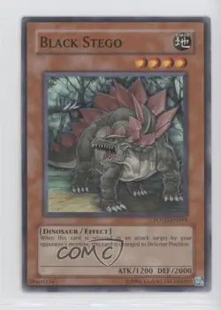 Black Stego Unlimited YuGiOh Power of the Duelist #POTD-EN019 2006 0t4d - Image 1