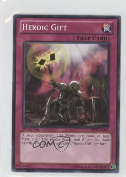 Heroic Gift 1st Ed. YuGiOh Abyss Rising #ABYR-EN068 0a1 - Image 1
