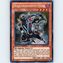Yugioh Ninja Grandmaster Hanzo CT09-EN003 Limited Edition Secret Rare - NM 💎 - Image 1