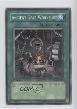 Ancient Gear Workshop 1st Ed. YuGiOh Machine Re-Volt Structure Deck 2007 3c7 - Image 1