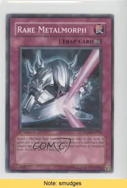 Rare Metalmorph 1st Ed. YuGiOh Machine Re-Volt Structure Deck #SD10-EN035 0a1 - Image 1