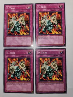 (4) D. Tribe - SKE-050 - Common - 1st Edition - Near Mint - YUGIOH! - Image 3