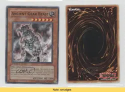 Ancient Gear Beast 1st Ed. YuGiOh Machine Re-Volt Structure Deck #SD10-EN013 0a1 - Image 3