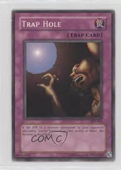 Trap Hole Unlimited YuGiOh Starter Deck Pegasus #SDP-041 2003 15fy - Image 1