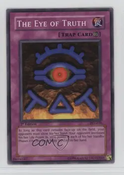 The Eye of Truth 1st Ed. YuGiOh Pharaoh's Servant #PSV-010 2002 wq8 - Image 1