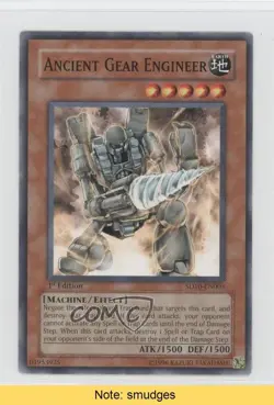 Ancient Gear Engineer 1st Ed. YuGiOh Machine Re-Volt Structure Deck READ 0a1 - Image 1